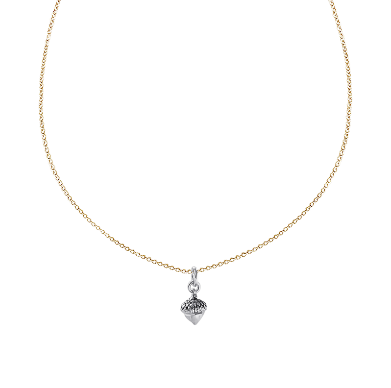 Tiny Acorn  ∞  Necklace