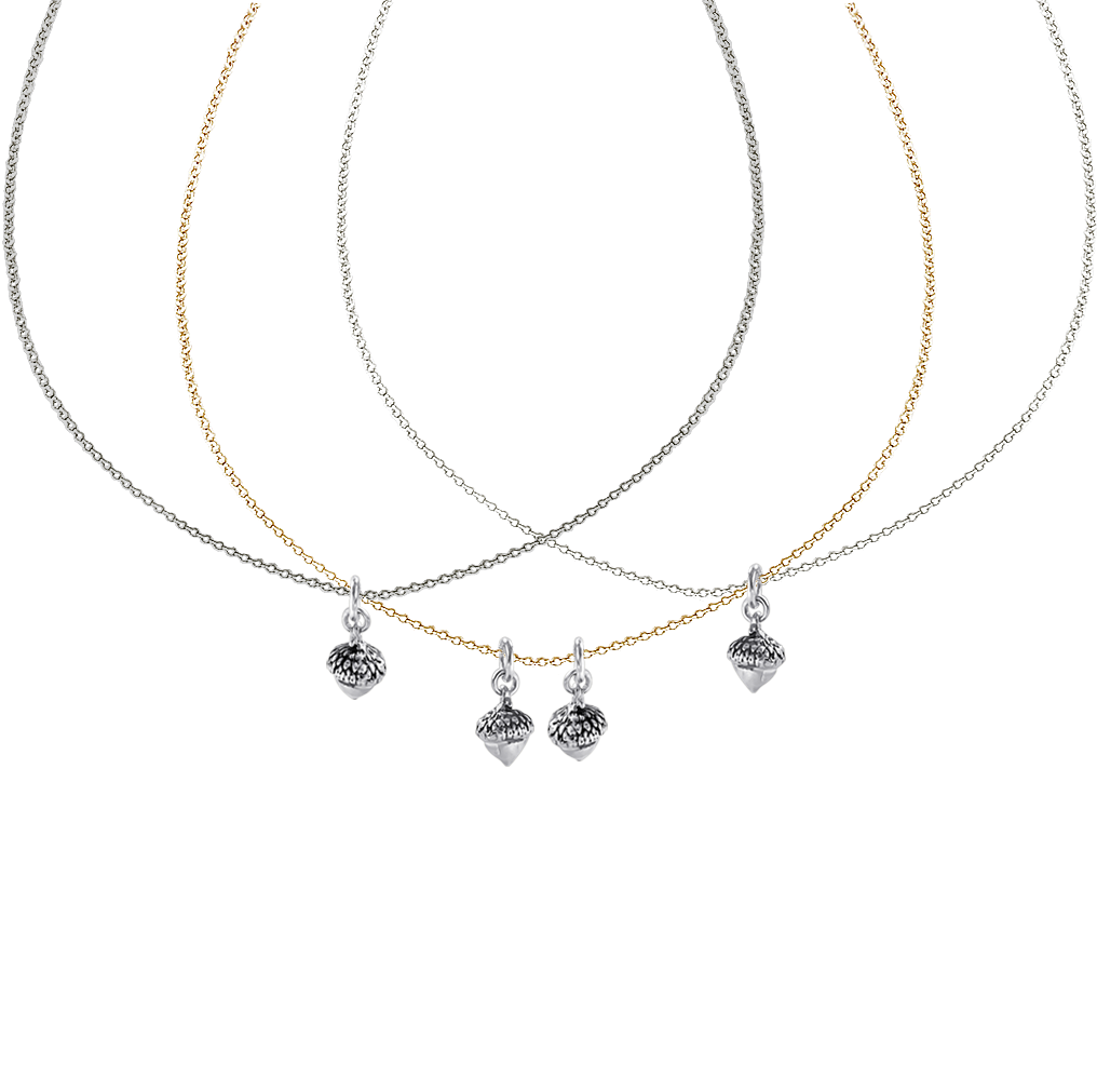 Tiny Acorn  ∞  Necklace